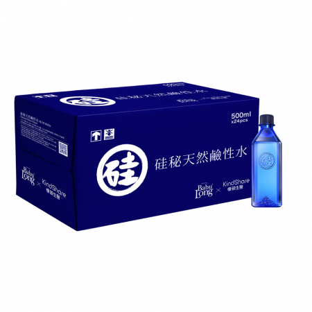 硅秘天然鹼性水500ml 24入