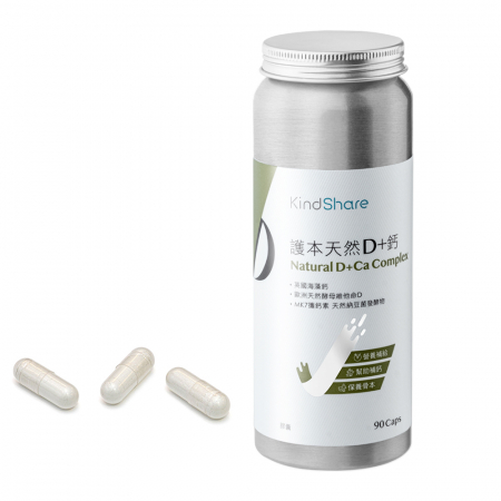 護本天然D+鈣 90顆/罐